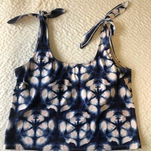 Kortni Jeane Shibori Tie Tank Large
